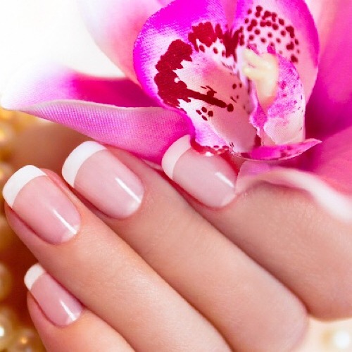 LOVELY NAILS - Pink & White